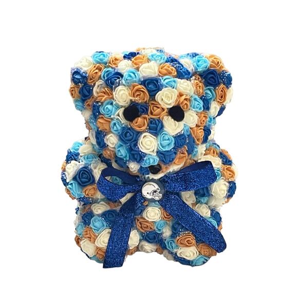 Handmade Charger’s Colors Bear For Great Valentines Gift